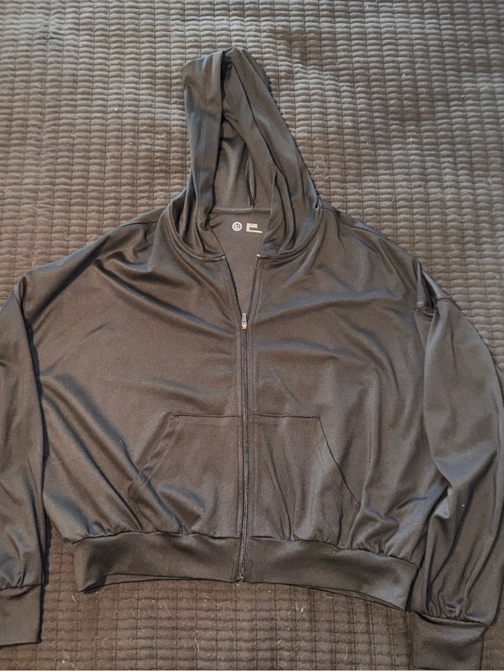 Women’s Hollister Gilly Hicks Active Recharge Easy Zip Up Crop Hoodie - Size Med